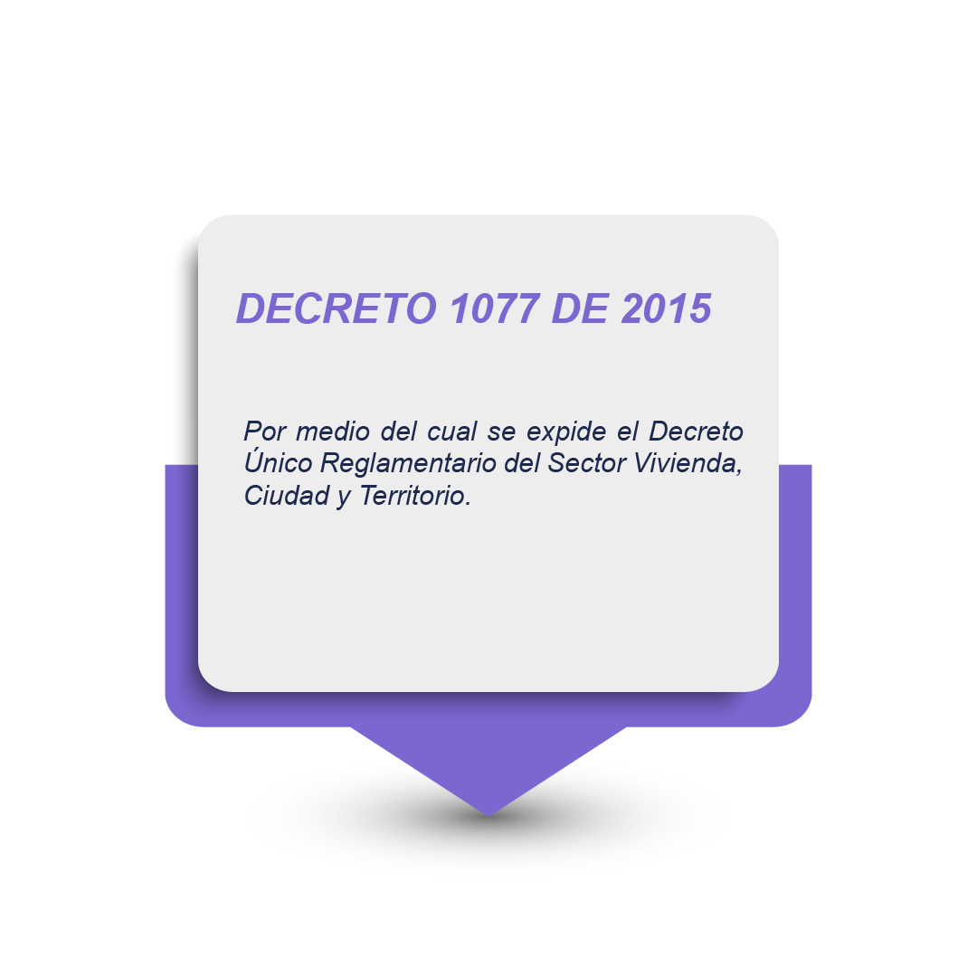 Decreto 1077 de 2015