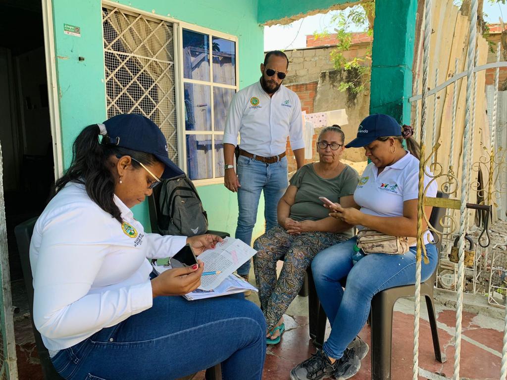 Corvivienda realiza caracterización en San José de Los Campanos, para posibles postulaciones al programa de mejoramientos ‘Cambia Mi Casa’

